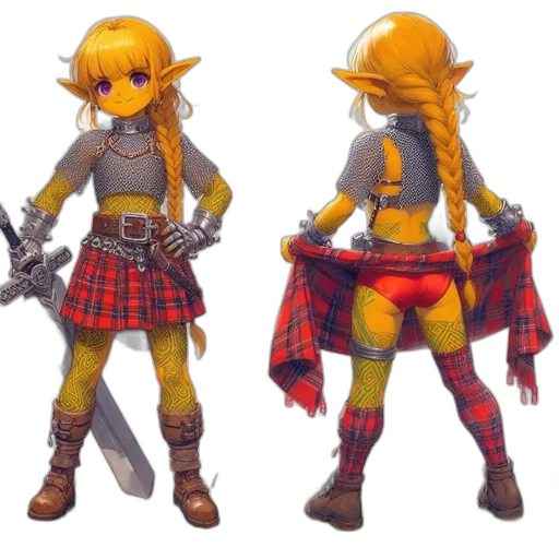 concept art, fantasy art, pixel art, 3d render transparent PNG cut-out