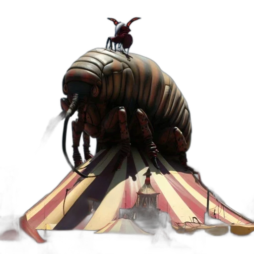 creature, animal, dragon, robot transparent PNG cut-out