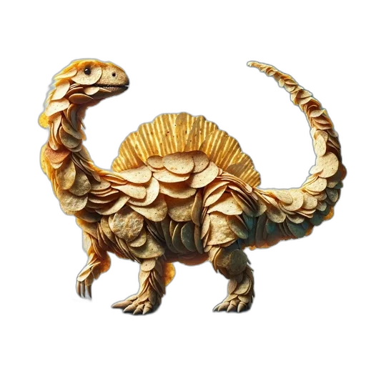 dragon, animal, creature, staff transparent PNG cut-out