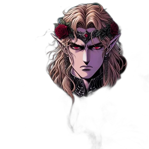 crown, mask, face, hair transparent PNG cut-out