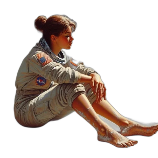 dress, photorealistic, concept art, oil painting transparent PNG cut-out