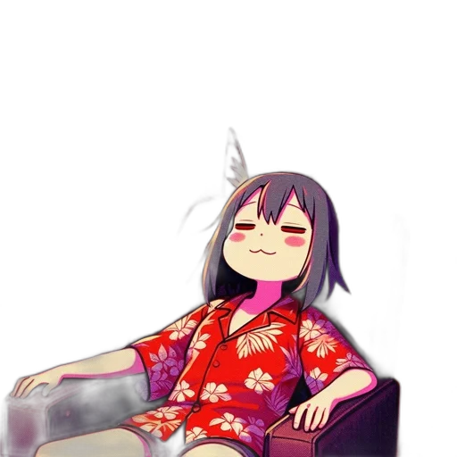 dress, creature, staff, furniture transparent PNG cut-out