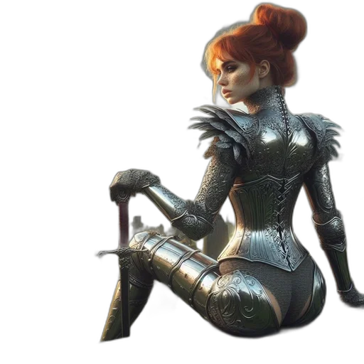 staff, concept art, fantasy art, 3d render transparent PNG cut-out