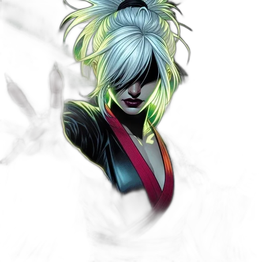 staff, mask, face, hair transparent PNG cut-out