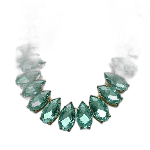 jewelry, crown, green, aquamarine transparent PNG cut-out