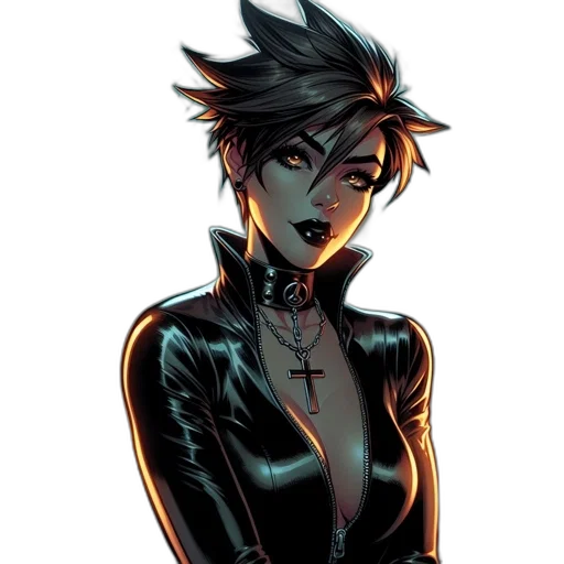 jacket, staff, comic book art, concept art transparent PNG cut-out