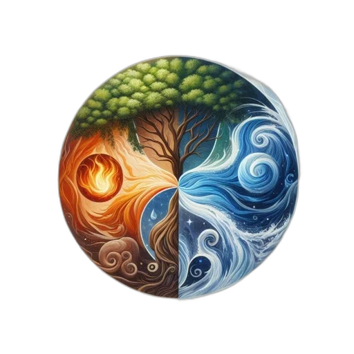 tree, food, umbrella, fantasy art transparent PNG cut-out