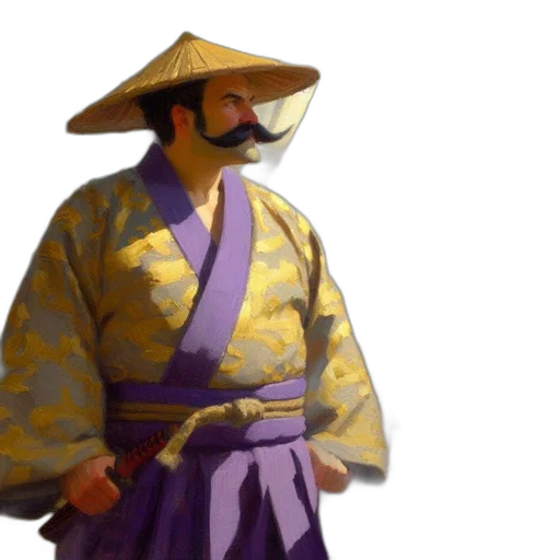 staff, mask, sword, hat transparent PNG cut-out