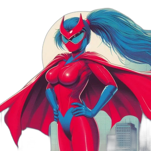comic book art, concept art, fantasy art, anime transparent PNG cut-out