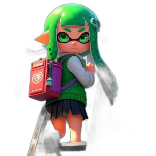 dress, weapon, jacket, staff transparent PNG cut-out