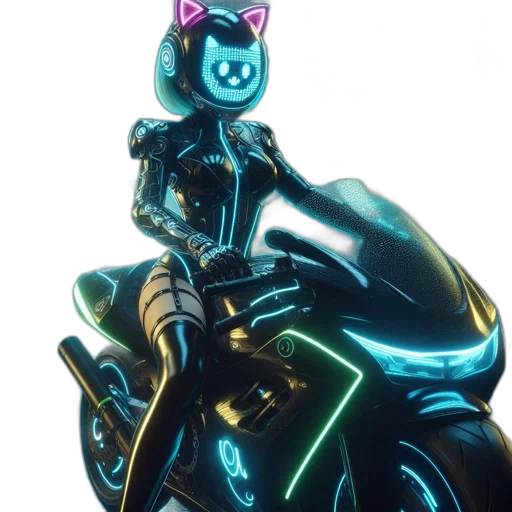 robot, mask, crown, weapon transparent PNG cut-out