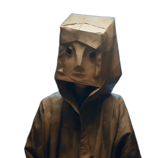 mask, jacket, face, robot transparent PNG cut-out