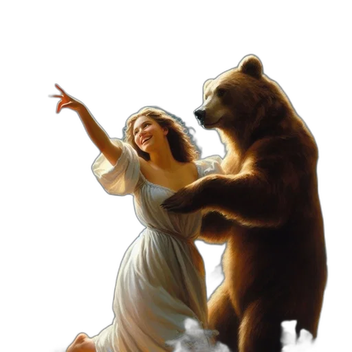 oil painting, photorealistic, concept art, fantasy art transparent PNG cut-out