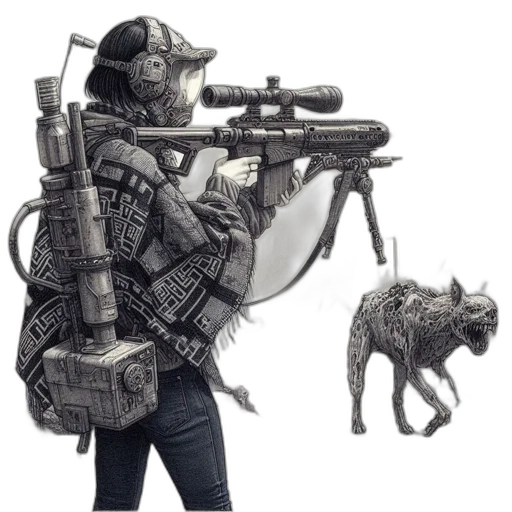 weapon, animal, creature, concept art transparent PNG cut-out