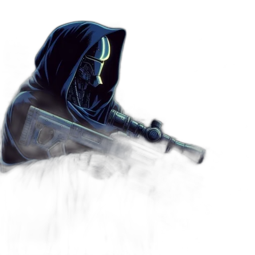 weapon, mask, sword, jacket transparent PNG cut-out