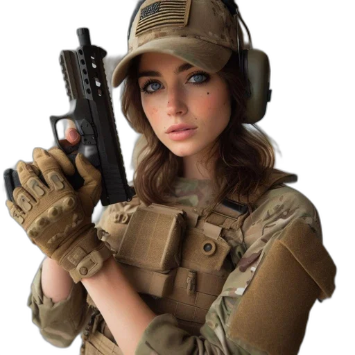 weapon, staff, hat, face transparent PNG cut-out