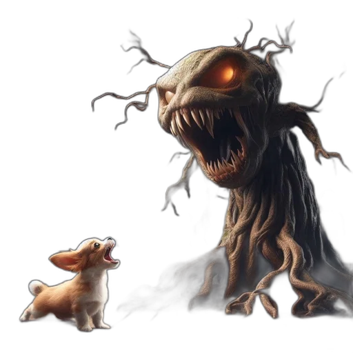 creature, concept art, fantasy art, fog transparent PNG cut-out