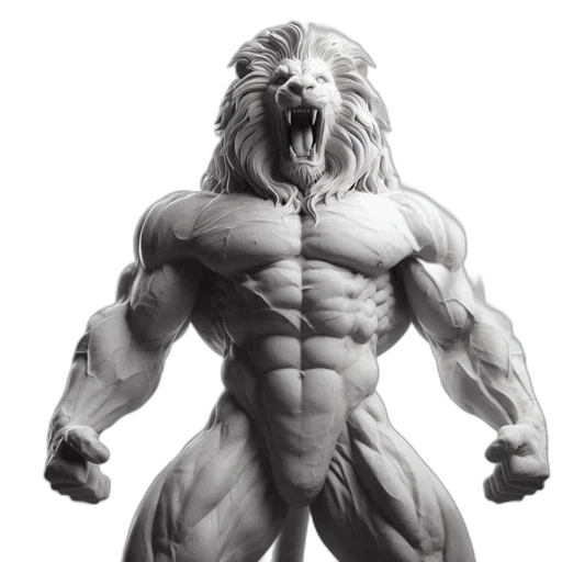 animal, creature, 3d render, photorealistic transparent PNG cut-out