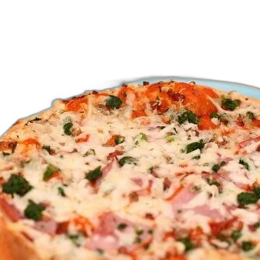 food, 3d render, delicious-looking, pizza transparent PNG cut-out