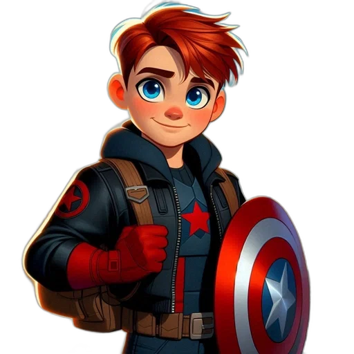 jacket, comic book art, concept art, cartoon transparent PNG cut-out