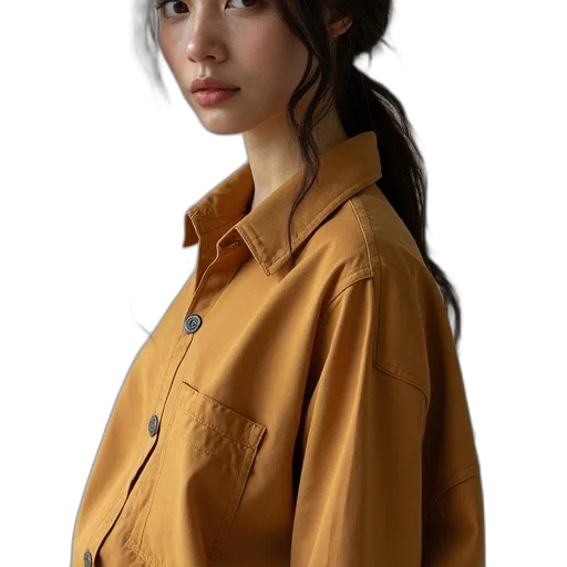 jacket, staff, dress, face transparent PNG cut-out