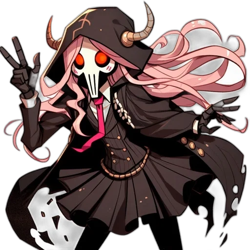 mask, staff, weapon, creature transparent PNG cut-out