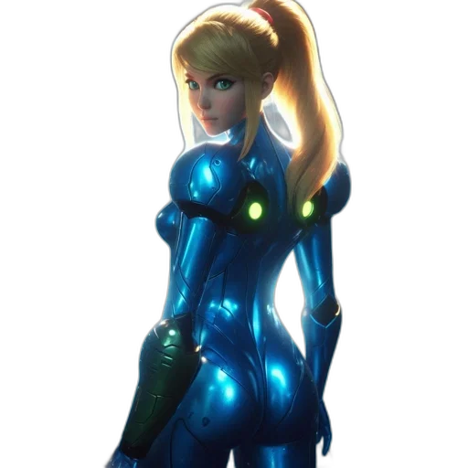 dress, robot, weapon, staff transparent PNG cut-out