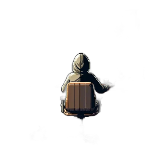 jacket, robot, furniture, creature transparent PNG cut-out