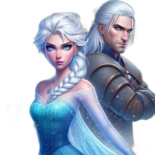 fantasy art, concept art, pixel art, 3d render transparent PNG cut-out
