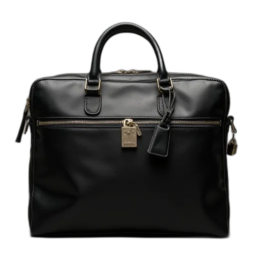laptop, bag, lock transparent PNG cut-out