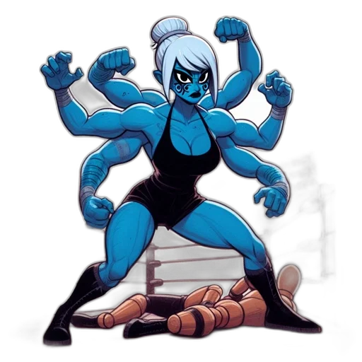 robot, creature, comic book art, concept art transparent PNG cut-out