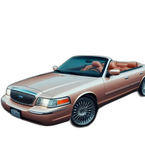 car, photorealistic, 3d render, concept art transparent PNG cut-out
