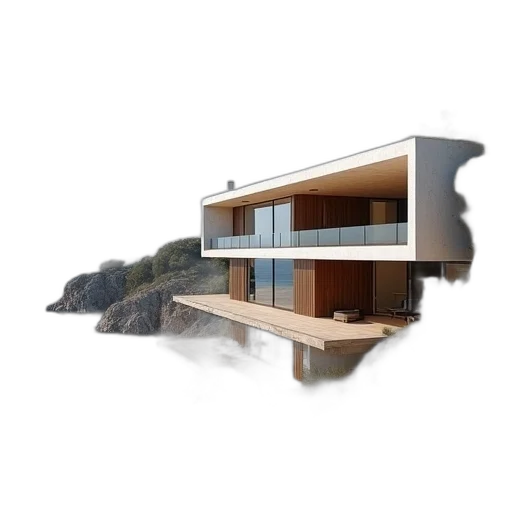 building, 3d render, photorealistic, concept art transparent PNG cut-out