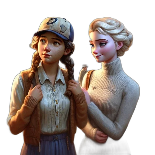 hat, staff, jewelry, concept art transparent PNG cut-out