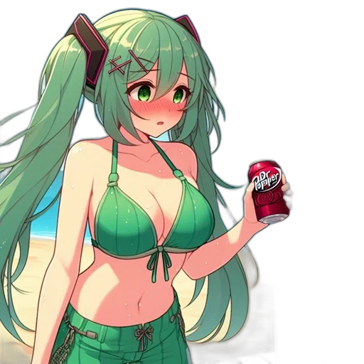 bottle, weapon, staff, anime transparent PNG cut-out