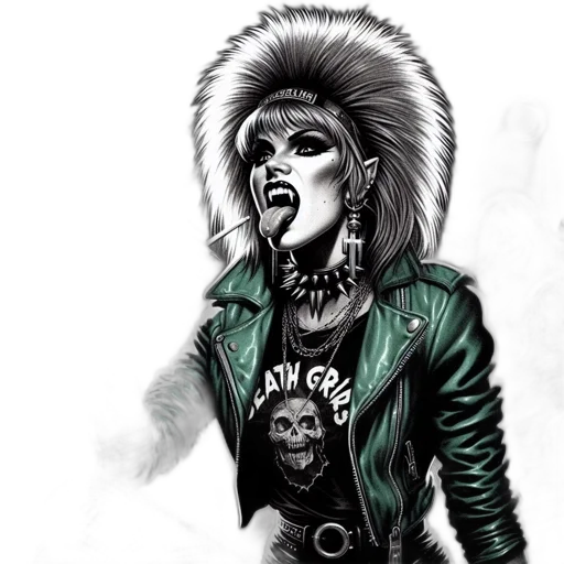 jacket, comic book art, concept art, photorealistic transparent PNG cut-out