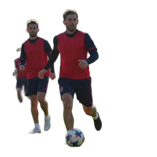 3d render, players, squad, take transparent PNG cut-out