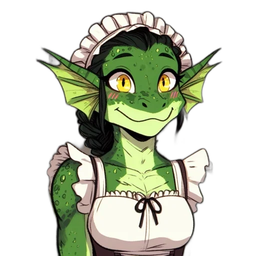 dragon, staff, creature, pixel art transparent PNG cut-out