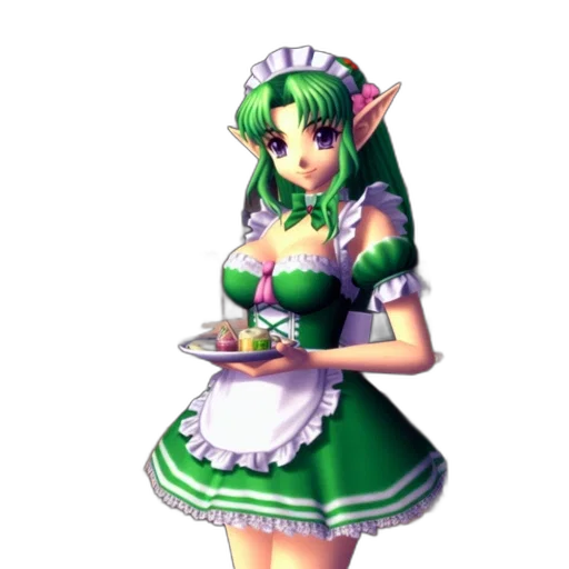 dress, staff, food, dragon transparent PNG cut-out