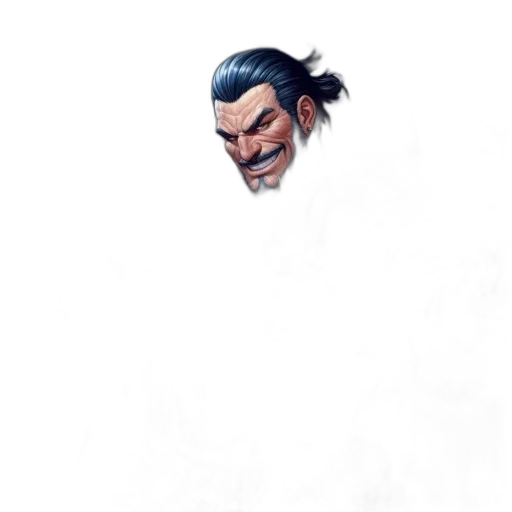 face, mask, staff, weapon transparent PNG cut-out