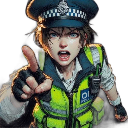 staff, face, weapon, jacket transparent PNG cut-out