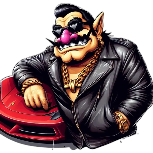 car, jacket, mask, concept art transparent PNG cut-out