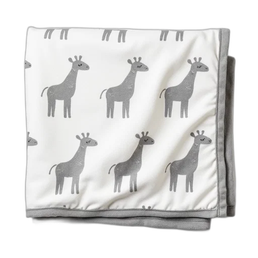white, baby, blanket, pattern transparent PNG cut-out