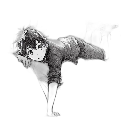 creature, dragon, jacket, sword transparent PNG cut-out