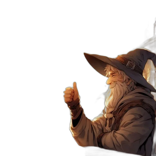 staff, hat, mask, dragon transparent PNG cut-out