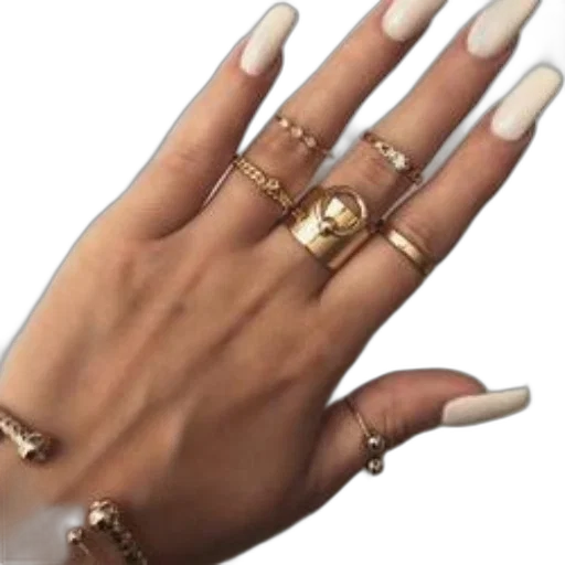 jewelry, earth tones, golden, hand transparent PNG cut-out