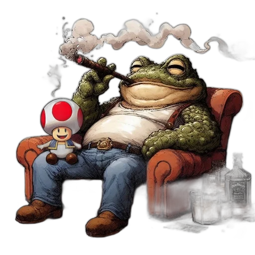 concept art, pixel art, fantasy art, comic book art transparent PNG cut-out