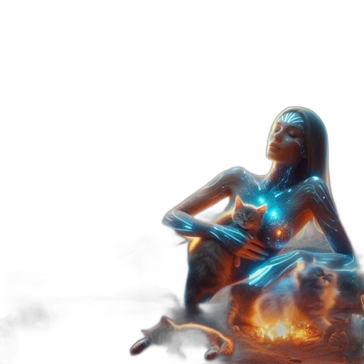 dress, concept art, fantasy art, 3d render transparent PNG cut-out