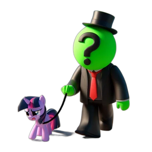 staff, creature, 3d render, concept art transparent PNG cut-out