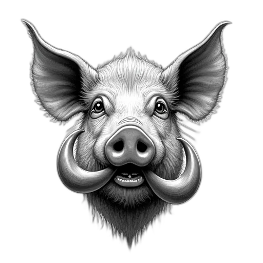 face, animal, creature, mask transparent PNG cut-out